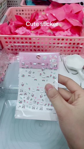 DIY stickers for anything. Come to join my live😍😍#beads #fyp #sticker #blindbag #keychain #diypens