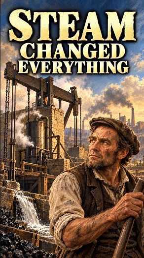 The Invention That Started The Industrial Revolution ⚙️ #history #steam #technology
