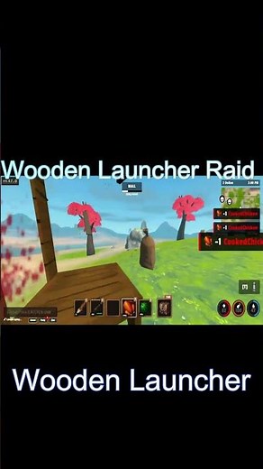 using Wooden Launcher in tribals.io😈 #tribalsio #gaming #tribalgaming #io #tribalsraid#intro#roblox