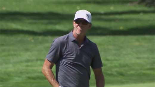 Richard Green makes birdie on No. 7 at Rogers Charity Classic