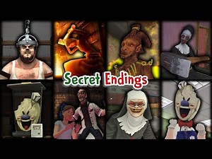 Keplerians Secret Endings - Ice Scream 8-7-3, Evil Nun 1-2 & The Broken Mask, Mr Meat 1-2