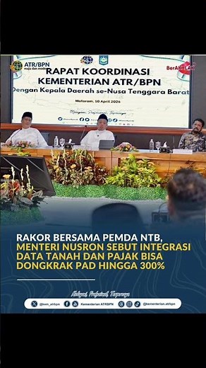 Integrasi Data Tanah dan Pajak: Strategi Meningkatkan PAD hingga 300% di NTB
