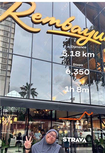 Brisk Walk ke Rembayung Restaurant Bersama Khairulaming