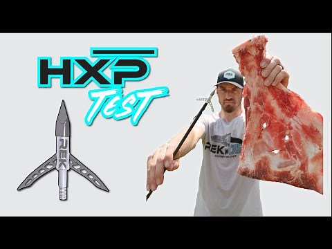 Expandable Broadhead TEST | HXP by REK Broadheads