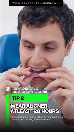 If you're wearing clear aligners, follow these 3 rules for faster results