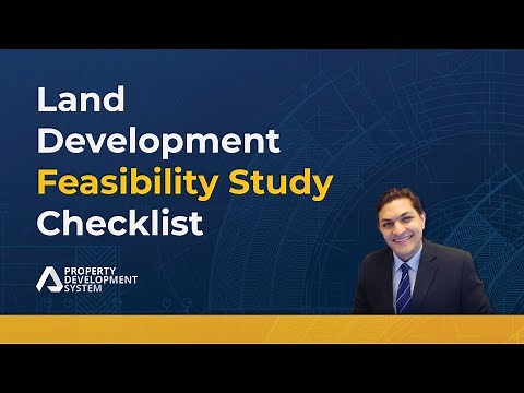 Land Development Feasibility Study Checklist