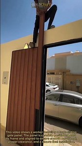 Installing a Sliding Gate Like a Pro! Smooth, Strong & Precise Made Easy! #Tools #DIY #Construction