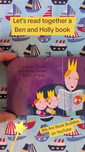 Let's read together a Ben and Holly's Little Kingdom book. King and Queen Thistle