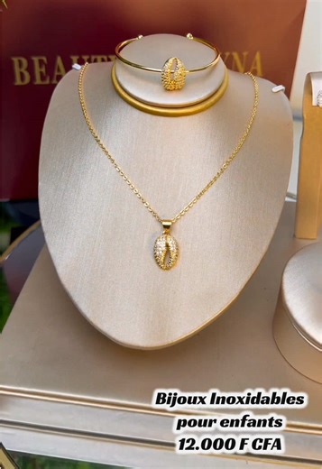 Bijoux inoxydables pour enfants chez Beauty by Keyna