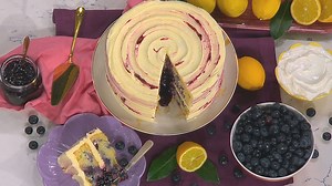 Juliet Sear's blueberry lemon layer cake