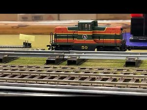 HO Scale Great Northern Diesel Testing