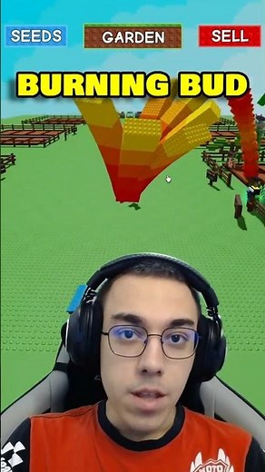The Burning Bud In Roblox Grow A Garden
