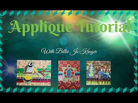 Ribbon Skirt Applique Tutorial with Billie Jo Kruger