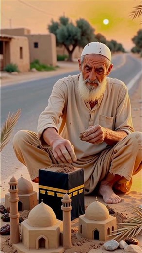Beautiful Mini Clay Mosque Ai Art 🕋🕌 Egzon Ibhraimi #ClayMosque #FaithAndArt #islamicart