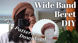 Wide Band Beret Hat