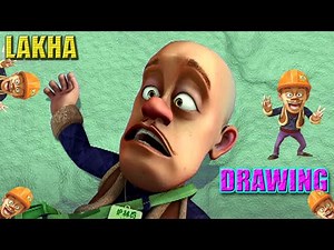 Bablu dablu and lakha drawing easy step by step simple cartoon