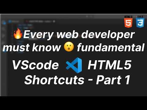 The FASTEST Way to Write HTML Boilerplate 🚀 Emmet Shortcut for Web Developers