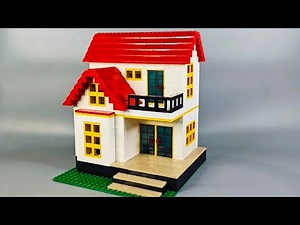 How To Build a Lego House MOC | Building Blocks Instructions | Satisfying Diy #lego #moc #legohouse