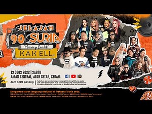 🔴 [LIVE] Jelajah 90 SURIA Memang Cantik Kak ELL - Aman Central, Alor Setar, Kedah 🔰