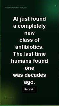 AI found a new class of antibiotics. The last time humans found one was decades ago. 🦠