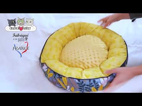 CRAZYCAT FAMILY - Paniers pour chat déhoussables - Fabrication française