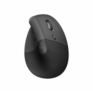 Logitech LOG-910-006466 Ergo Lift Graphite Wireless Vertical Ergonomic Mouse