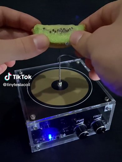 Tiny Tesla Coil on TikTok