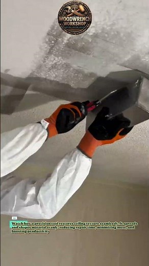Pro Ceiling Texture Repair Tool | Perfect Patch Every Time