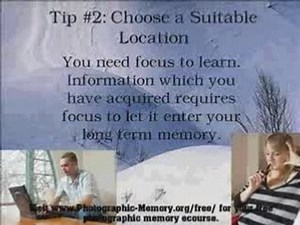 Great Tips to Develop a Photographic Memory