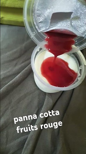 panna cotta fruits rouges