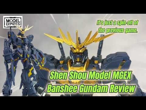It's just a spin-off of the previous game Shen Shou Model MGEX Banshee Gundam Review #gundam #gunpla