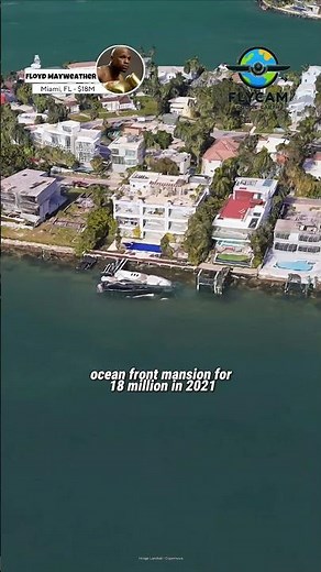 Mayweather's $18 million home in Miami, Florida
