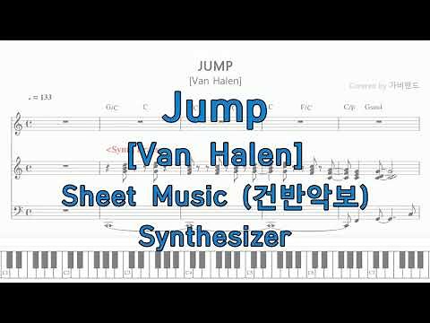 [Jump] Van Halen Keyboard Cover | Sheet Music | Tutorial |