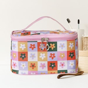 Cute Makeup Bag Makeup Brush Bag Kawaii Pencil Case Floral Pink Makeup Bag Large Makeup Bags Toiletry Bag Women Large Stash Bag Cosmetic - Etsy Australia