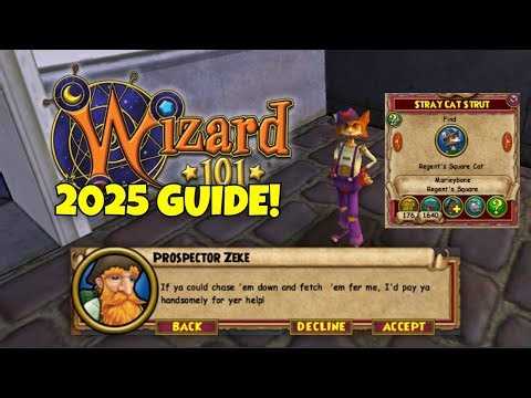Where to Find the Stray Cats | Wizard101 Guide 2025