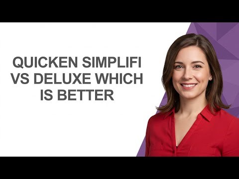 Quicken Simplifi Vs Deluxe Which Is Better - AshleyHowTo