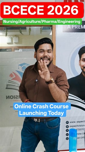 BCECE 2026 ONLINE CRASH COURSE LAUNCHING TODAY 💥💙 #bcece2026 #bcece #nursing #aspectvision