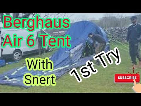 Berghaus Air 6 First Time Pitching