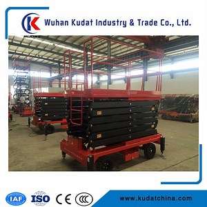 [Hot Item] 11m electric Mobile Scissor Lift with 500kg Rated Capacity
