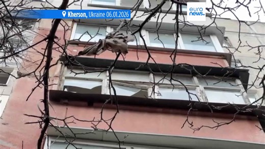 Russia's latest drone barrage against Ukraine kills two as allies meet in Paris