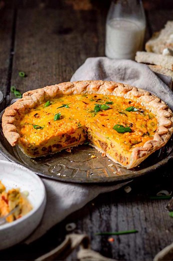 Vegan Just Egg Quiche – Easy, Flaky, Eggless Recipe