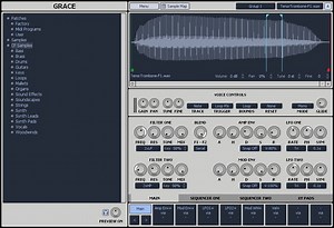 Grace sampler instrument plugin released at One Small Clue
