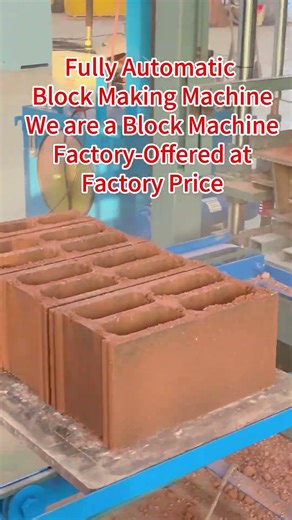 Automatic Block Machine Offered At Factory Price!#blockmachine #brickmachine