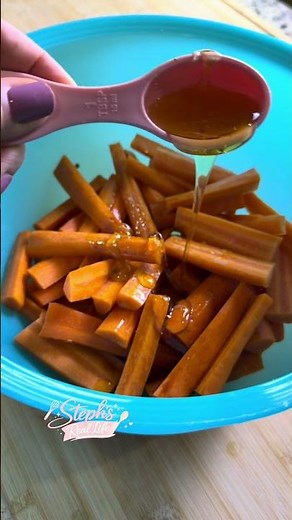 Roasted Honey & Balsamic Carrots