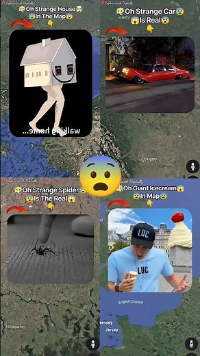 😶‍🌫️📍I Found Again Four New Amazing Places In Google Earth!? #shorts #reels #trending #viral