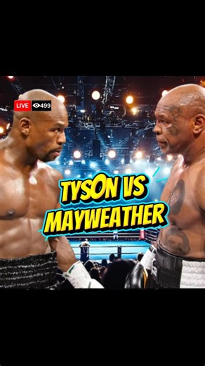 Mike Tyson vs. Floyd Mayweather Jr. #boxing #miketyson