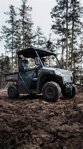 Discover the U6 EV: where electric performance meets rugged utility ⚡️ Built to conquer tough terrain with zero emissions, it offers responsive handling, impressive towing power, and near-silent operation. So you can go further, quietly. Explore with purpose. Ride in harmony with nature. 🌿 #CFMOTO #U6EV #UTV #ExperienceMoreTogether | CFMOTO_Official