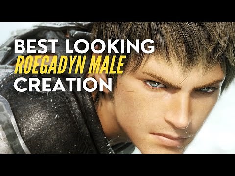 How To Create A Good-looking Roegadyn Male Character In Ffxiv