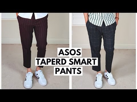 Review Popular ASOS Tapered Smart Pants