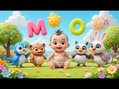 M N O Alphabet Song for Kids | Fun ABC & Animal Phonics Learning